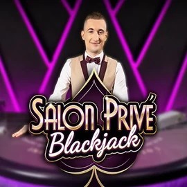 Blackjack Salon Privé slot logo by Ezugi at DuoSpin Casino