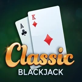 Classic Blackjack logo by Red Tiger Gaming DuoSpin Casino