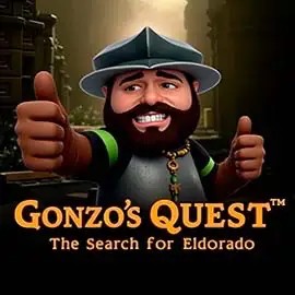 Gonzo's Quest slot logo by NetEnt at DuoSpin CasinoGonzo's Quest