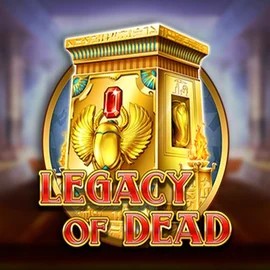 Official Slots logo: Legacy of Dead by Play'n GO at DuoSpin Casino