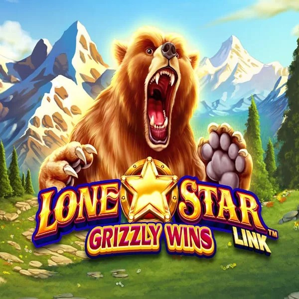 Slots logo of Lone Star Link Grizzly Wins from Greentube at DuoSpin Casino