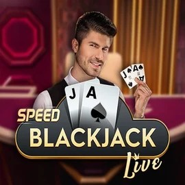 Speed Blackjack logo – Live Casino by Pragmatic Play at DuoSpin Casino