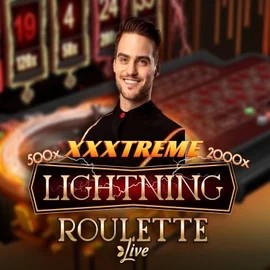 XXXtreme Lightning Roulette slot visual from Evolution available on duosspin.gr